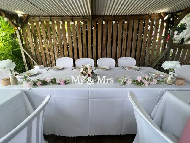 Lieu de réception Guadeloupe pour mariage et anniversaire - Les gîtes Baobab