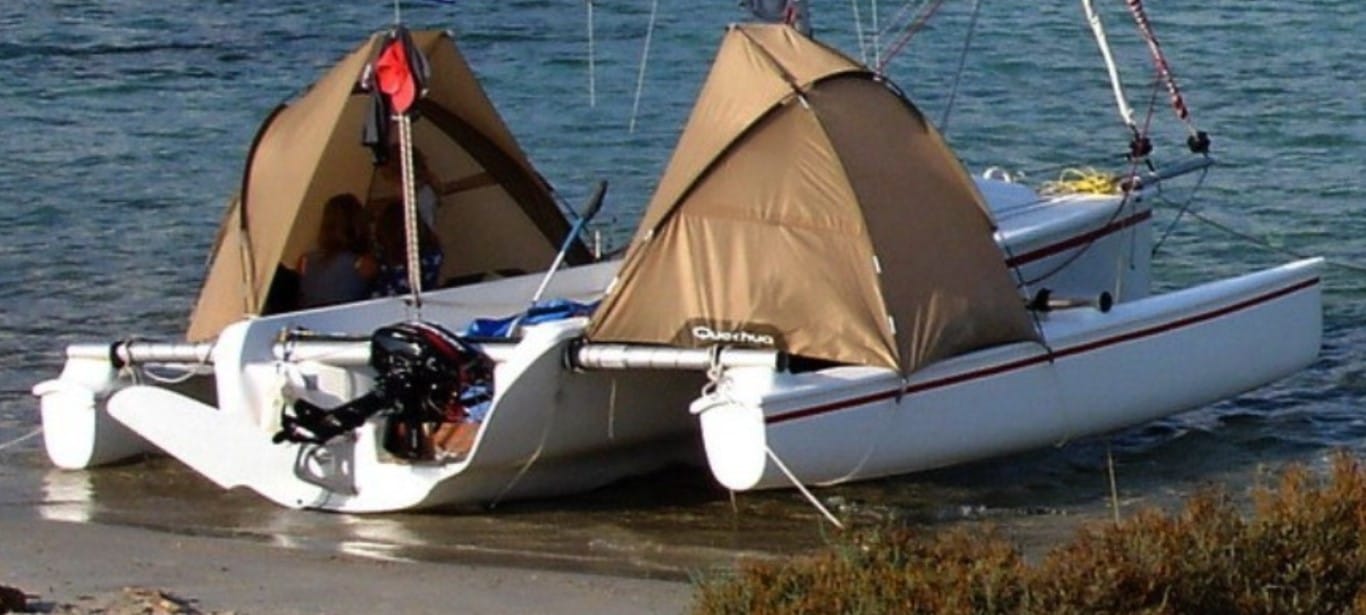 Excursions trimaran Guadeloupe skipper